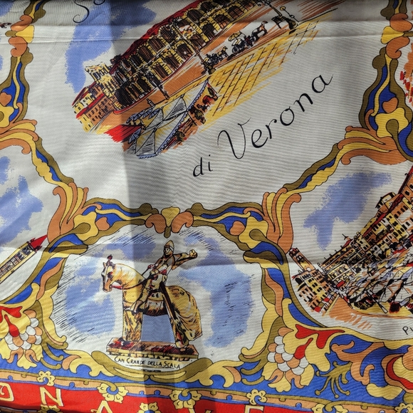 Italian Souvenir Scarf from Italy 🇮🇹 - Picture 7 of 9